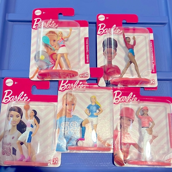 Barbie | Toys | Barbie Micro Collections Set Of 5 | Poshmark